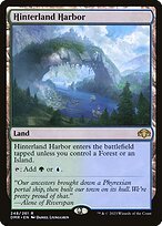 Matte Finish Dominaria Remastered Hinterland Harbor ( #248 )