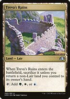 Matte Finish Dominaria Remastered Treva's Ruins ( #260 )