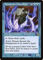 Matte Finish Dominaria Remastered Arcanis the Omnipotent ( #280 )