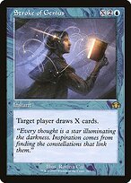 Matte Finish Dominaria Remastered Stroke of Genius ( #293 )