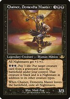 Matte Finish Dominaria Remastered Chainer, Dementia Master ( #299 )