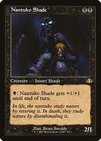 Matte Finish Dominaria Remastered Nantuko Shade ( #306 )