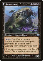Matte Finish Dominaria Remastered Necrosavant ( #307 )