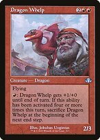 Matte Finish Dominaria Remastered Dragon Whelp ( #317 )
