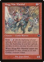 Matte Finish Dominaria Remastered Mogg War Marshal ( #326 )