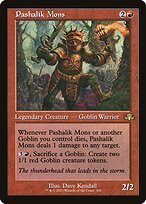 Matte Finish Dominaria Remastered Pashalik Mons ( #328 )