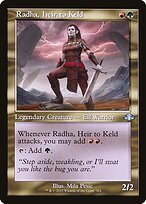 Matte Finish Dominaria Remastered Radha, Heir to Keld ( #364 )