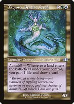 Matte Finish Dominaria Remastered Tatyova, Benthic Druid ( #371 )