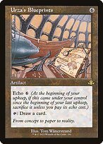 Matte Finish Dominaria Remastered Urza's Blueprints ( #391 )