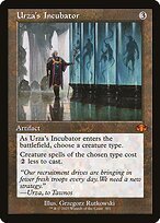 Matte Finish Dominaria Remastered Urza's Incubator ( #392 )