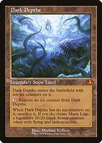 Matte Finish Dominaria Remastered Dark Depths ( #394 )