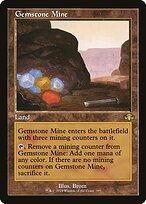 Matte Finish Dominaria Remastered Gemstone Mine ( #395 )