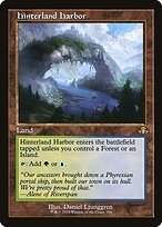 Matte Finish Dominaria Remastered Hinterland Harbor ( #396 )