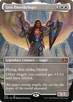 Matte Finish Dominaria Remastered Lyra Dawnbringer ( #413 )