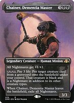 Matte Finish Dominaria Remastered Chainer, Dementia Master ( #424 )