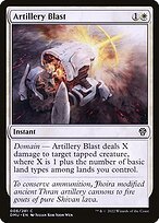 Matte Finish Dominaria United Artillery Blast ( #6 )