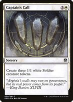 Matte Finish Dominaria United Captain's Call ( #9 )