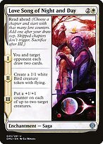 Matte Finish Dominaria United Love Song of Night and Day ( #25 )