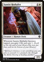 Matte Finish Dominaria United Samite Herbalist ( #31 )