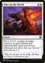 Matte Finish Dominaria United Take Up the Shield ( #35 )