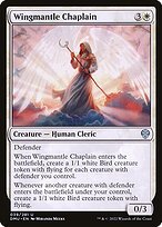 Matte Finish Dominaria United Wingmantle Chaplain ( #39 )