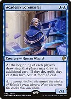 Matte Finish Dominaria United Academy Loremaster ( #40 )
