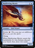 Matte Finish Dominaria United Battlewing Mystic ( #43 )
