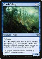 Matte Finish Dominaria United Coral Colony ( #45 )