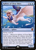 Matte Finish Dominaria United Sphinx of Clear Skies ( #67 )