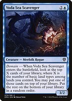 Matte Finish Dominaria United Voda Sea Scavenger ( #74 )