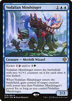 Matte Finish Dominaria United Vodalian Mindsinger ( #76 )