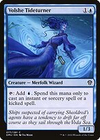 Matte Finish Dominaria United Volshe Tideturner ( #77 )
