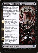 Matte Finish Dominaria United Braids's Frightful Return ( #85 )