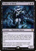 Matte Finish Dominaria United Defiler of Flesh ( #90 )