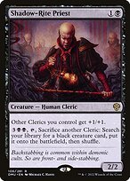 Matte Finish Dominaria United Shadow-Rite Priest ( #106 )