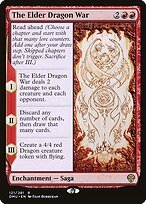 Matte Finish Dominaria United The Elder Dragon War ( #121 )