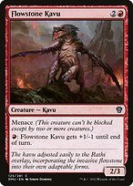 Matte Finish Dominaria United Flowstone Kavu ( #125 )