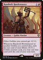 Matte Finish Dominaria United Rundvelt Hordemaster ( #142 )