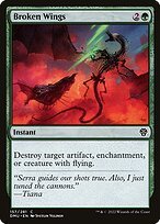 Matte Finish Dominaria United Broken Wings ( #157 )