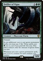Matte Finish Dominaria United Defiler of Vigor ( #160 )