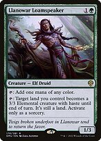 Matte Finish Dominaria United Llanowar Loamspeaker ( #170 )