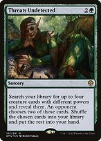 Matte Finish Dominaria United Threats Undetected ( #185 )