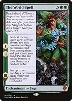 Matte Finish Dominaria United The World Spell ( #189 )