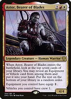 Matte Finish Dominaria United Astor, Bearer of Blades ( #194 )