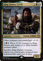 Matte Finish Dominaria United King Darien XLVIII ( #204 )