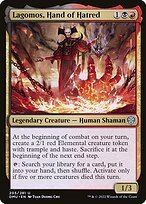 Matte Finish Dominaria United Lagomos, Hand of Hatred ( #205 )