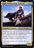 Matte Finish Dominaria United Raff, Weatherlight Stalwart ( #212 )