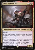Matte Finish Dominaria United Rivaz of the Claw ( #215 )