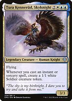 Matte Finish Dominaria United Tura Kennerüd, Skyknight ( #224 )