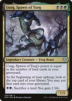 Matte Finish Dominaria United Uurg, Spawn of Turg ( #225 )